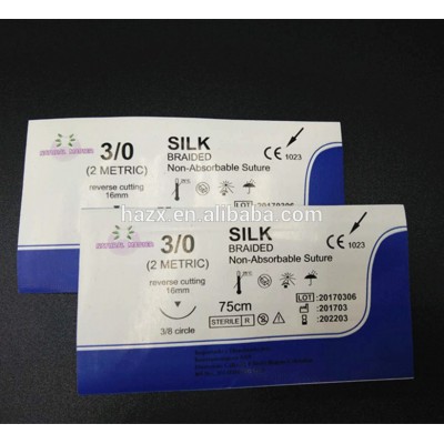 Nonabsorbable Surgical Suture bag ( medical silk ) Huaian Manufacturer